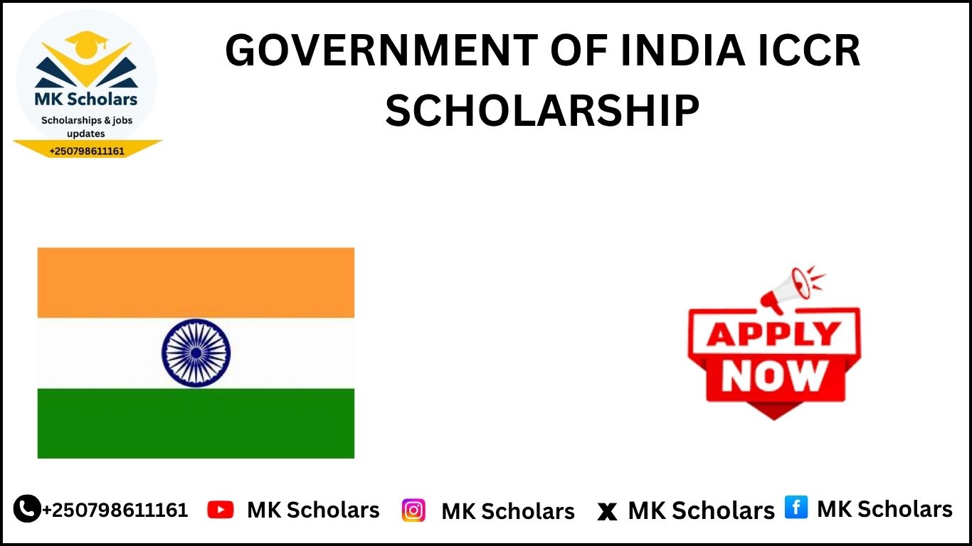 GOVERNMENT OF INDIA ICCR SCHOLARSHIP